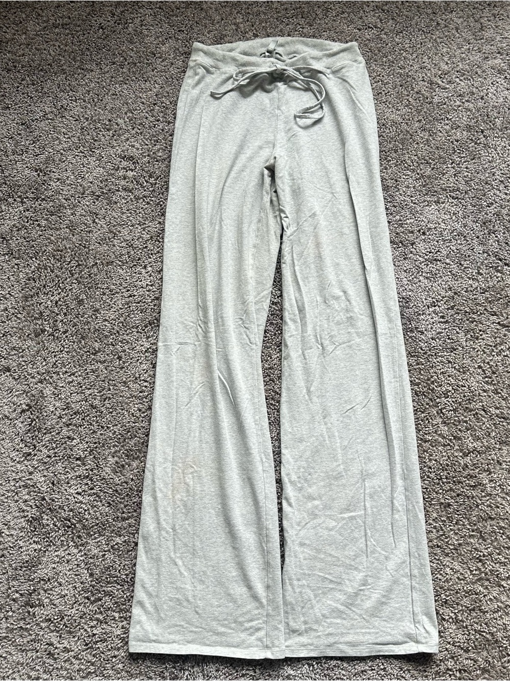 SKIMS Light Gray Wide-Leg Lounge Pants